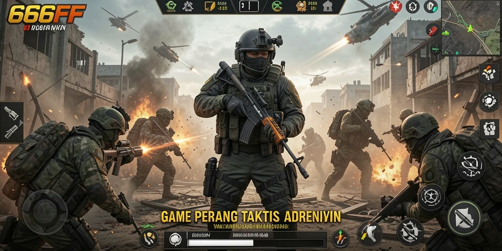 Gameplay intens di 666FF dengan aksi yang mendebarkan.