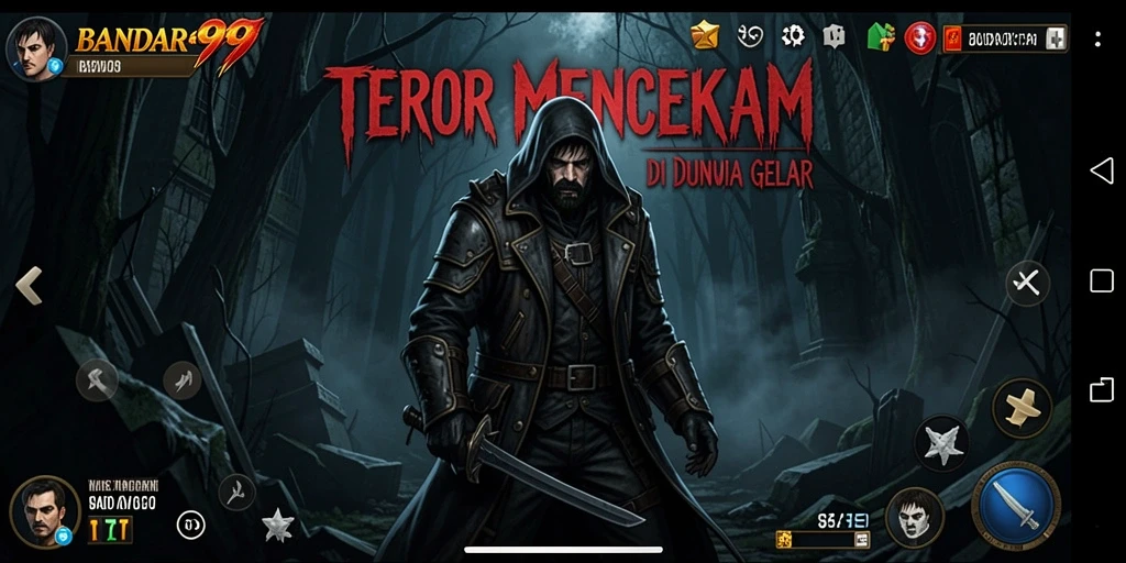 Tangkapan layar gameplay BANDAR99 yang menyeramkan dan penuh ketegangan.