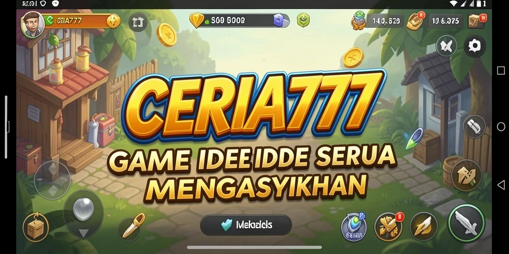 Tampilan gameplay seru dan menarik pada CERIA777.