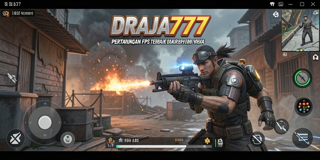 Tampilan gameplay DRAJA777 yang menegangkan dan dinamis.