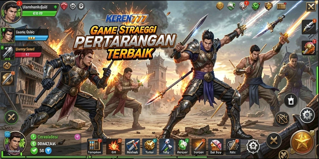 Tampilan gameplay SLG yang menarik dan mendebarkan.