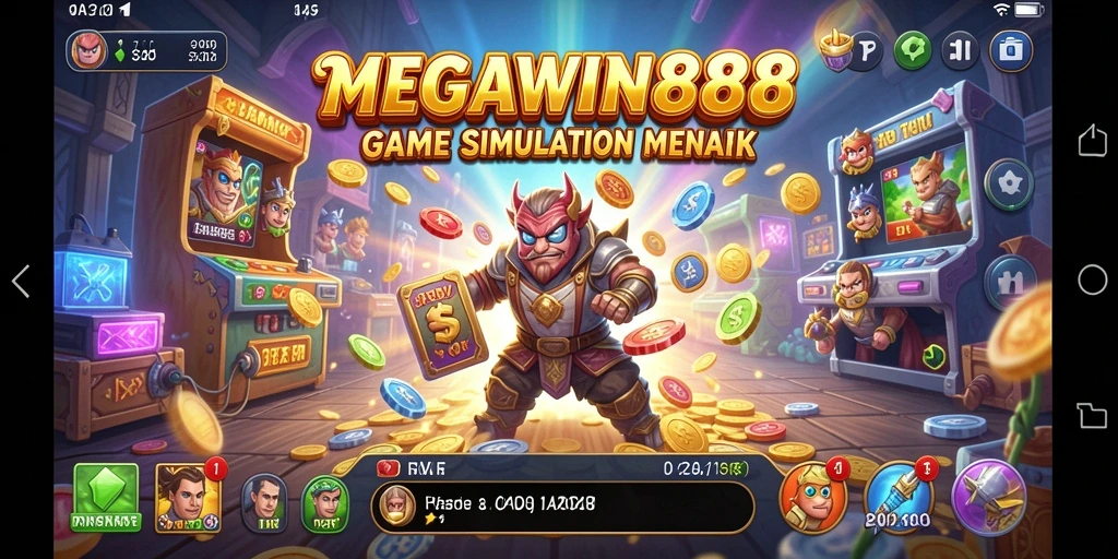Tangkapan layar gameplay <strong>MEGAWIN888</strong> menunjukkan pengalaman simulasi yang mendetail.