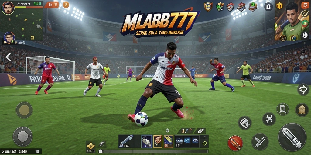 Tampilan gameplay menakjubkan dari MLBB777 saat laga seru.
