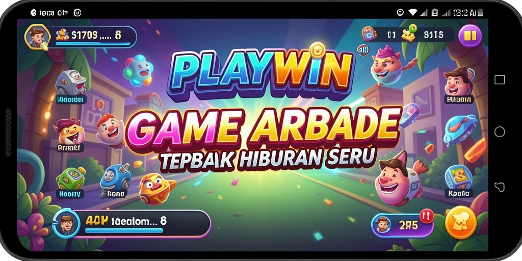 Tampilan gameplay menarik dari PLAYWIN di level yang menantang.